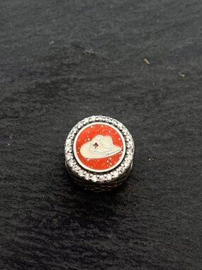 Pandora Calgary White Hat Awards Exclusive Bead Charm Sterling Silver Jewelry